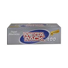 PAPEL ALUMINIO 400 PZA