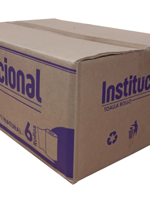 Higienico institucional Toalla Rollo BCA SM 6 Pzas
