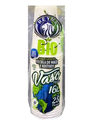 VASO PLASTICO #16  BIO REYMA